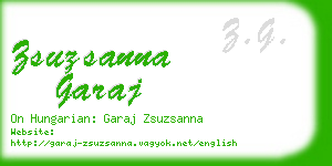 zsuzsanna garaj business card